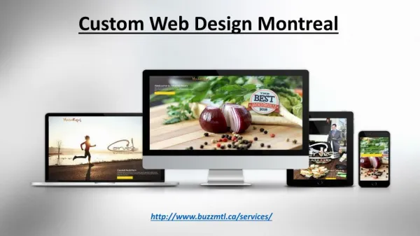Custom Web Design Montreal