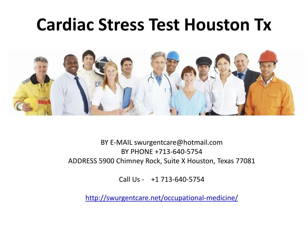 cardiac stress test houston tx