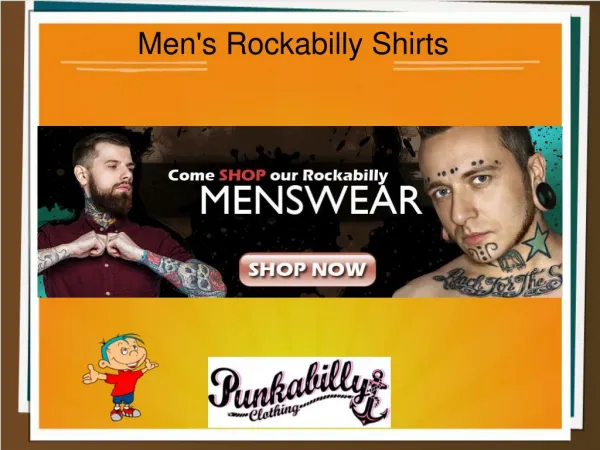 Mens Rockabilly Shirt