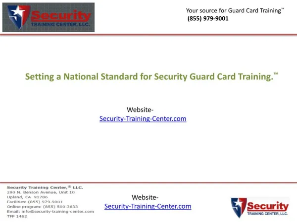 Security Certification