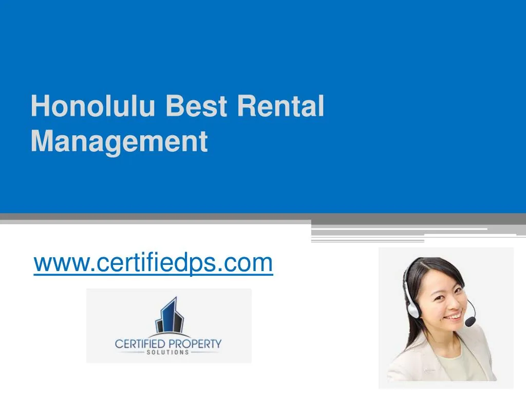 honolulu best rental management