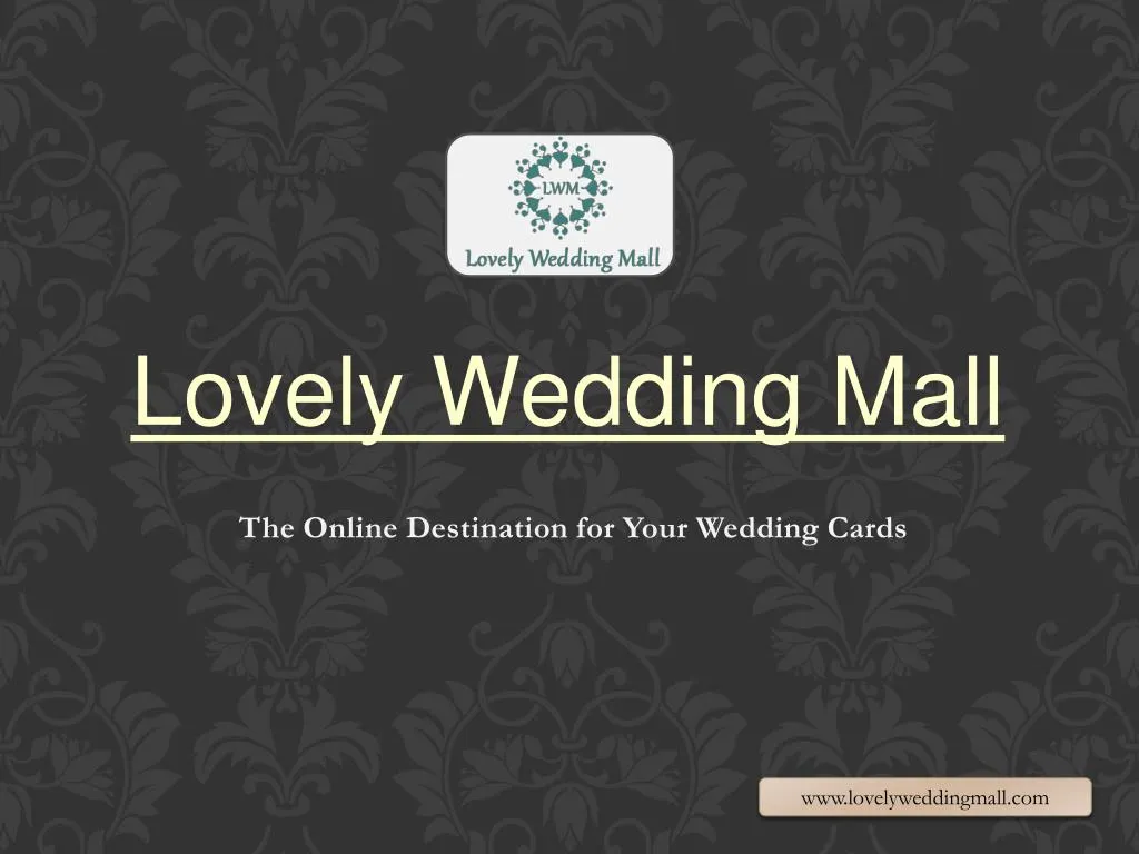 the online destination for your wedding cards