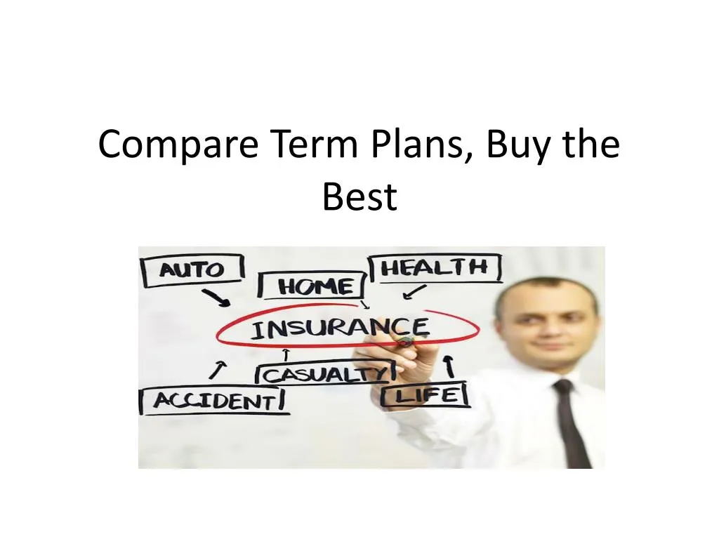 compare term plans buy the best
