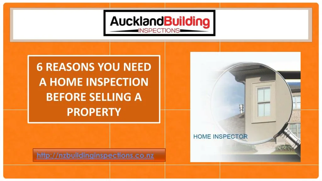 6 reasons you need a home inspection before selling a property