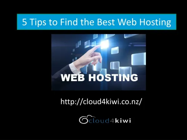 5 Tips to Find the Best Web Hosting