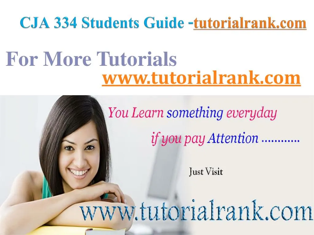 cja 334 students guide tutorialrank com