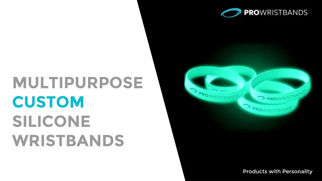multipurpose custom silicone wristbands