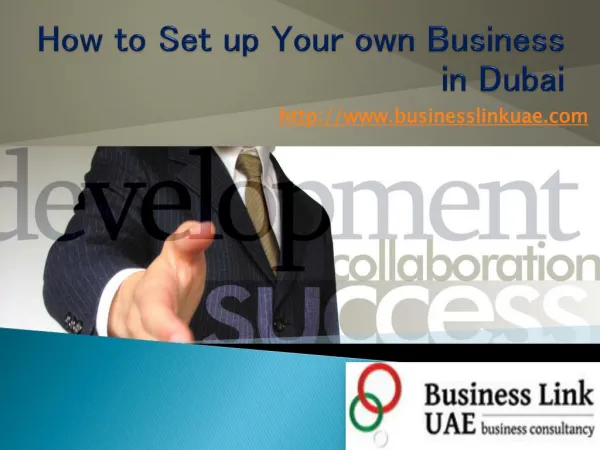 How Setup Your Own Business in Dubai