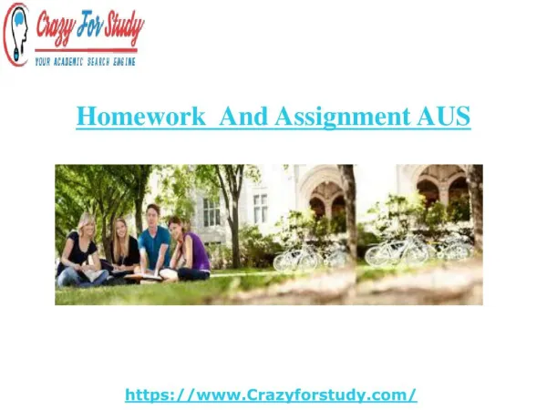 Assignment Help Australia and Homework Help Australia