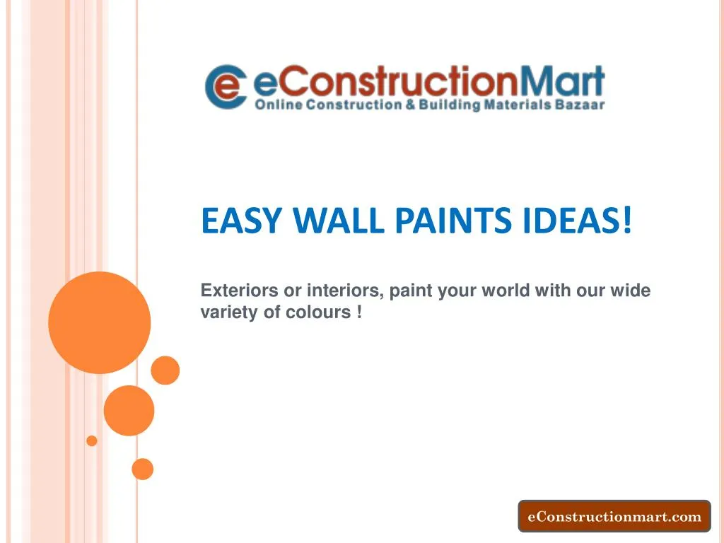 easy wall paints ideas