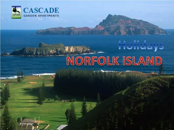 Holidays Norfolk Island