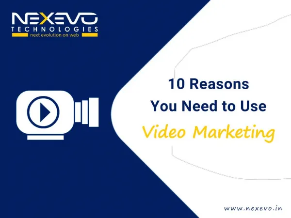 10 Reasons You Need to Use Video Marketing