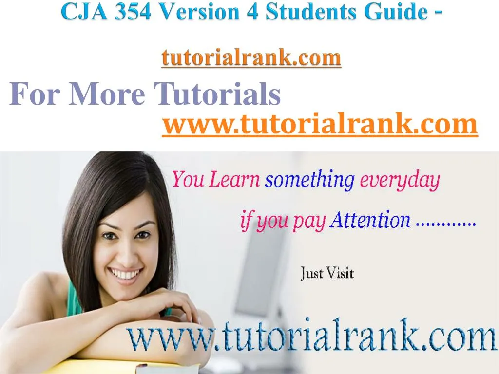 cja 354 version 4 students guide tutorialrank com