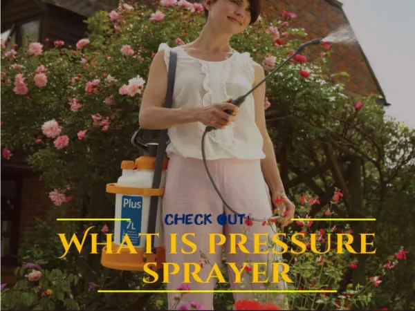 Electric Pressure Sprayer: Ease Your Job in a Matter of Few Minutes