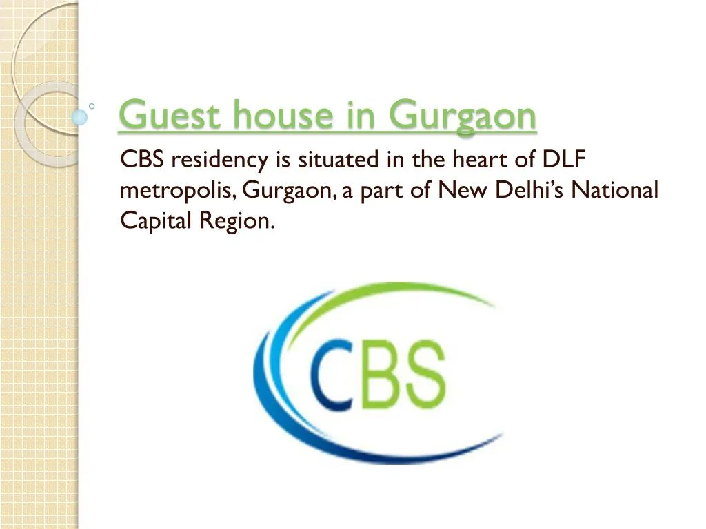 guest house in gurgaon