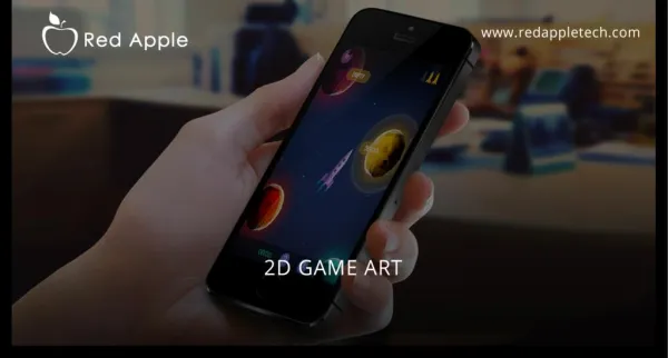 Red Apple Technologies 2D game design and art Portfolio
