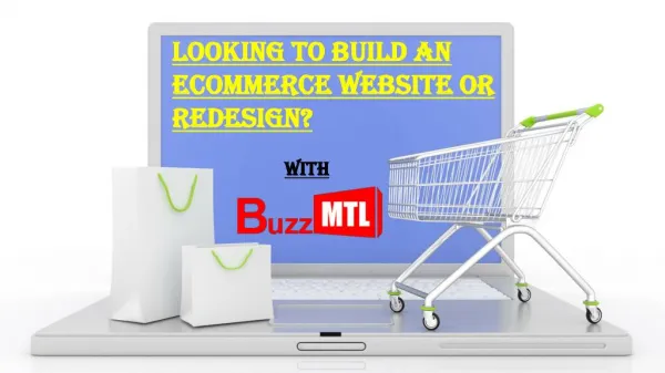 Looking to Build an eCommerce website or Redesign?