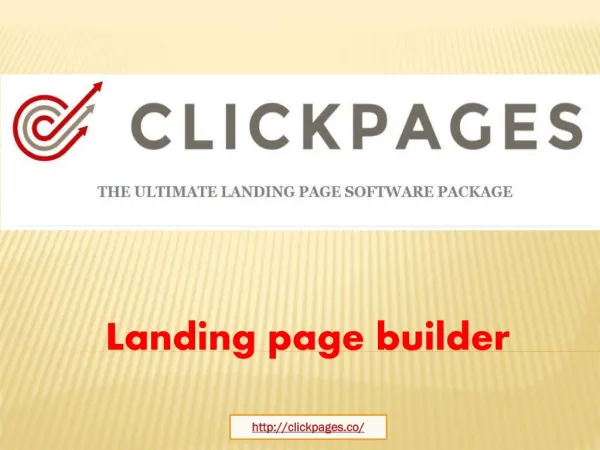 Landing page builder