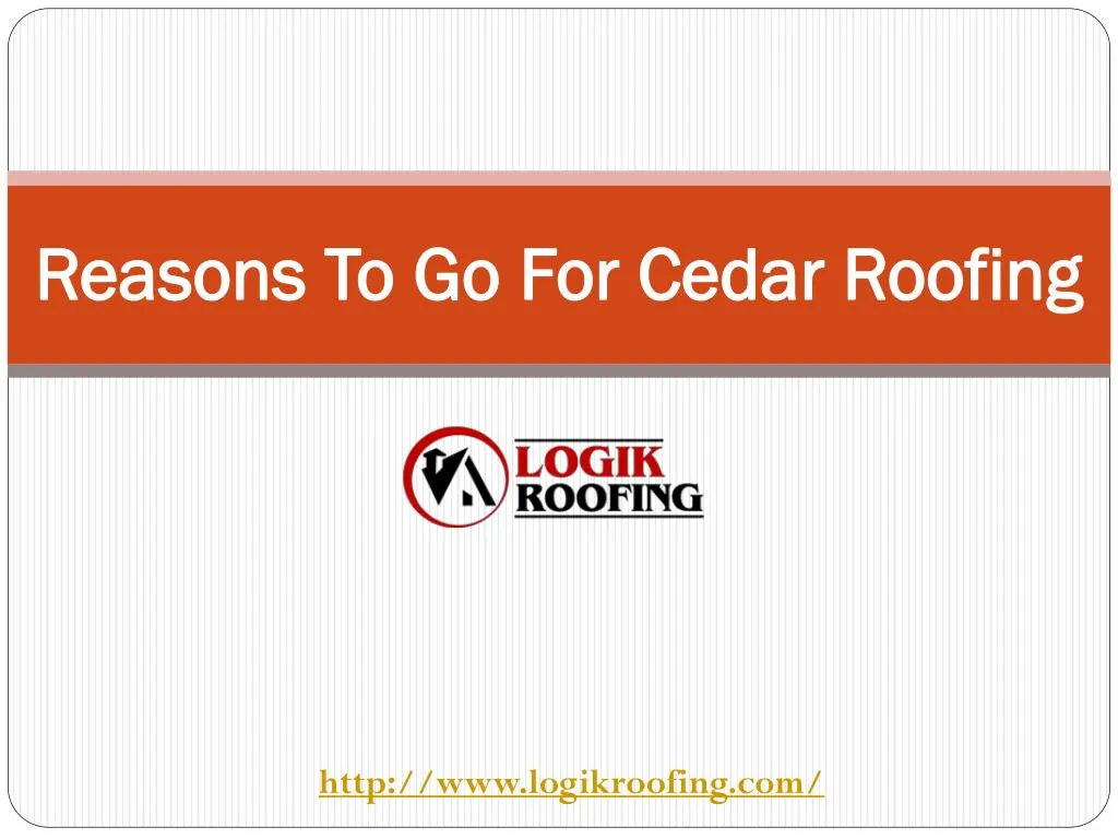 reasons to go for cedar roofing