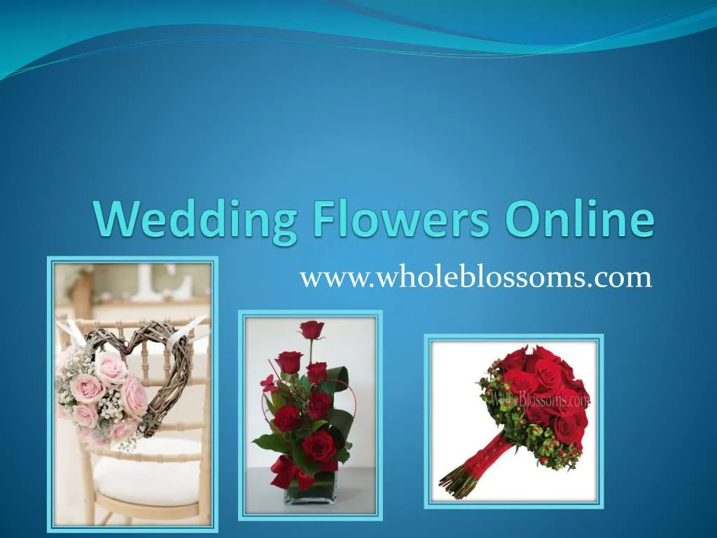 wedding f lowers online