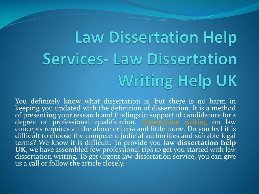 law dissertation help services law dissertation writing help uk