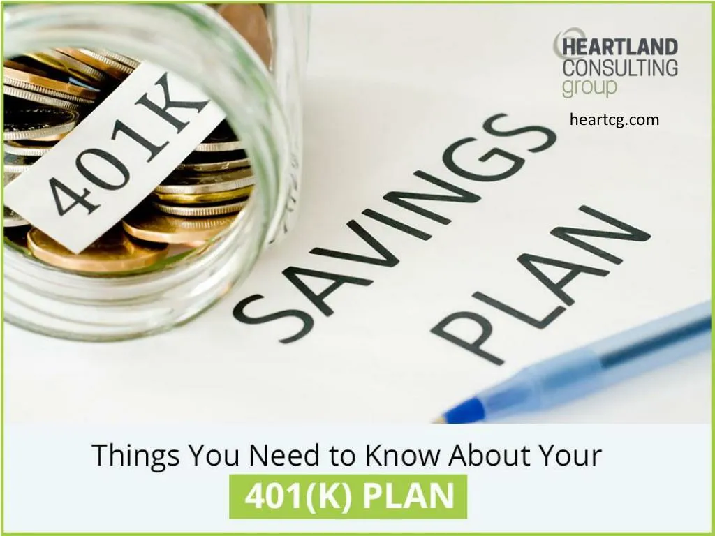 things you need to know about your 401 k plan