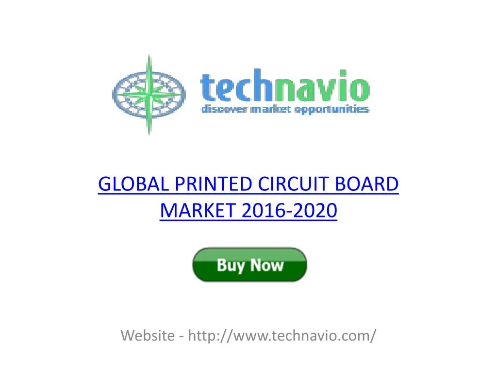 global printed circuit board market 2016 2020