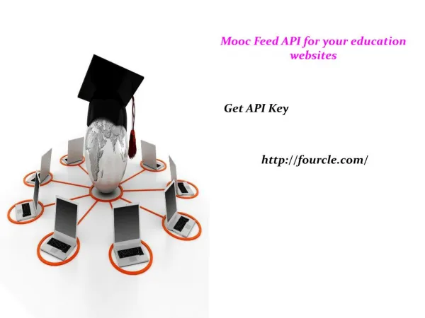 Mooc Feed API for your education websites