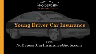 Get Affordable Young Driver Car Insurance With Full Coverage Option - slide 1