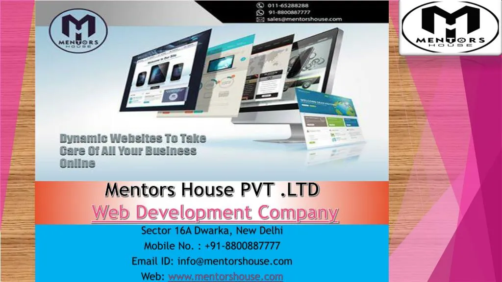 mentors house pvt ltd w eb development company