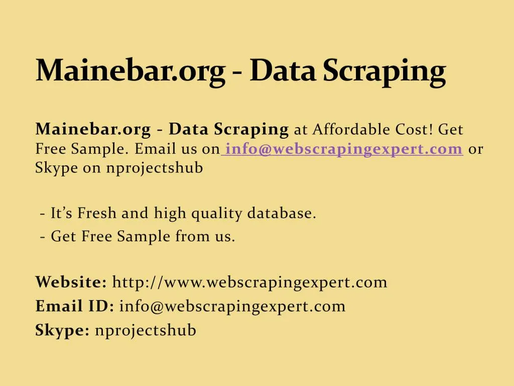 mainebar org data scraping