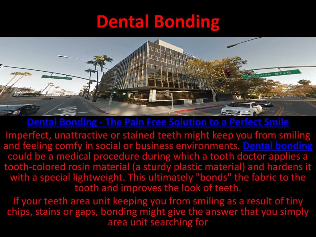 dental bonding