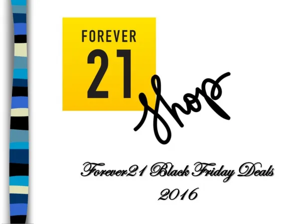 Forever 21 black Friday Deals 2016 for women