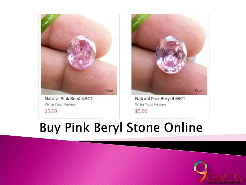 buy pink beryl stone online