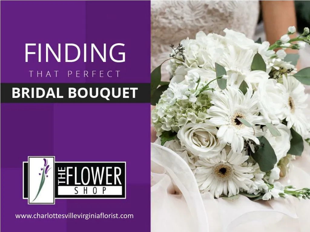 finding that perfect bridal bouquet