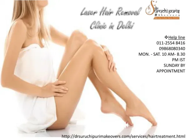 Laser hair removal in west Delhi