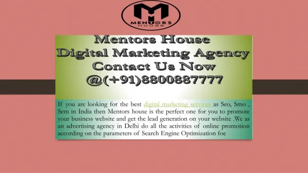 Digital Marketing Solutions - Digital Marketing Agency