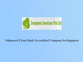 Cleaning service - slide 1