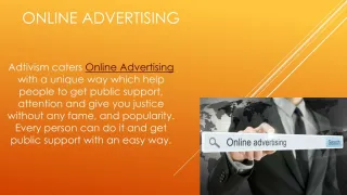 Online Advertising - slide 1