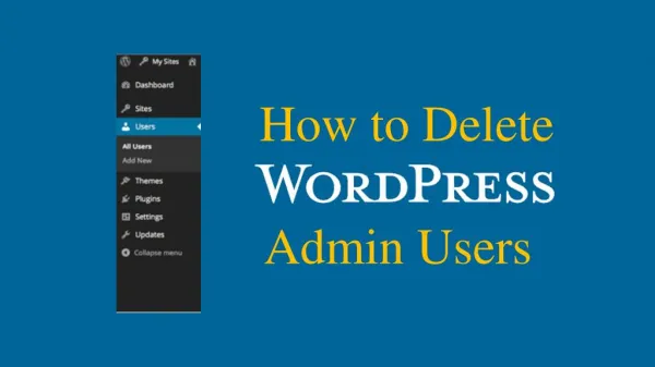 How to Delete Invisible WordPress Admin Users