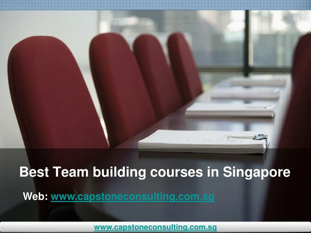 best team building courses in singapore