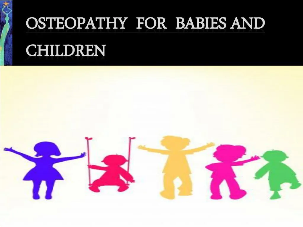 osteopathy for babies and children