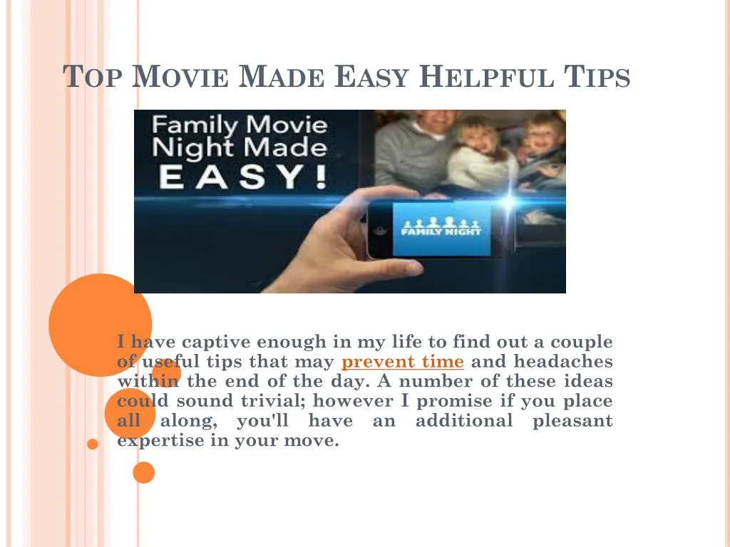 top movie made easy helpful tips