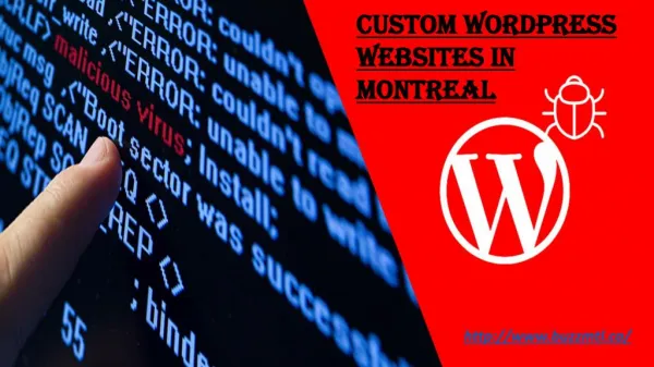 Custom WordPress Websites in Montreal