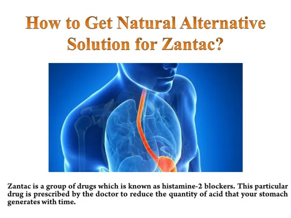 How to Get Natural Alternative Solution for Zantac?