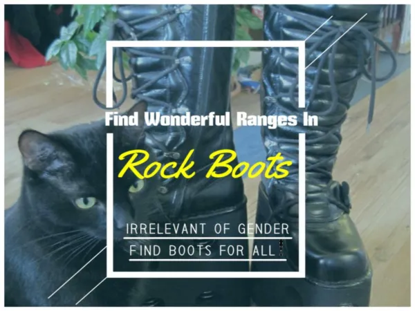 How To Bring Rock Boots At Your Home?