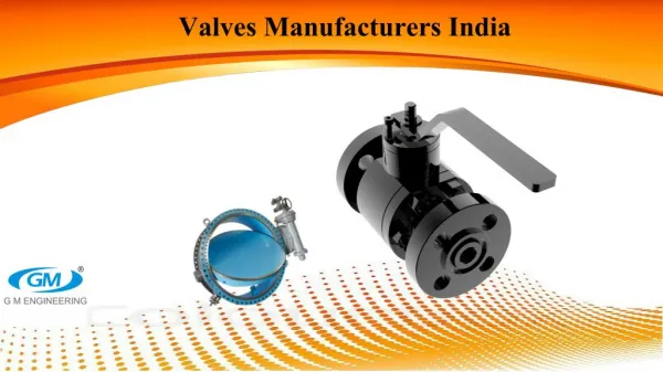 Demand and popular types of industrial valves