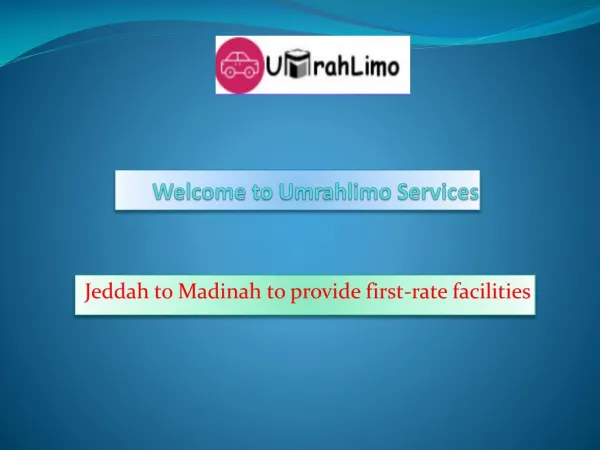 Jeddah to Makkah, Hotel Booking in Madinah