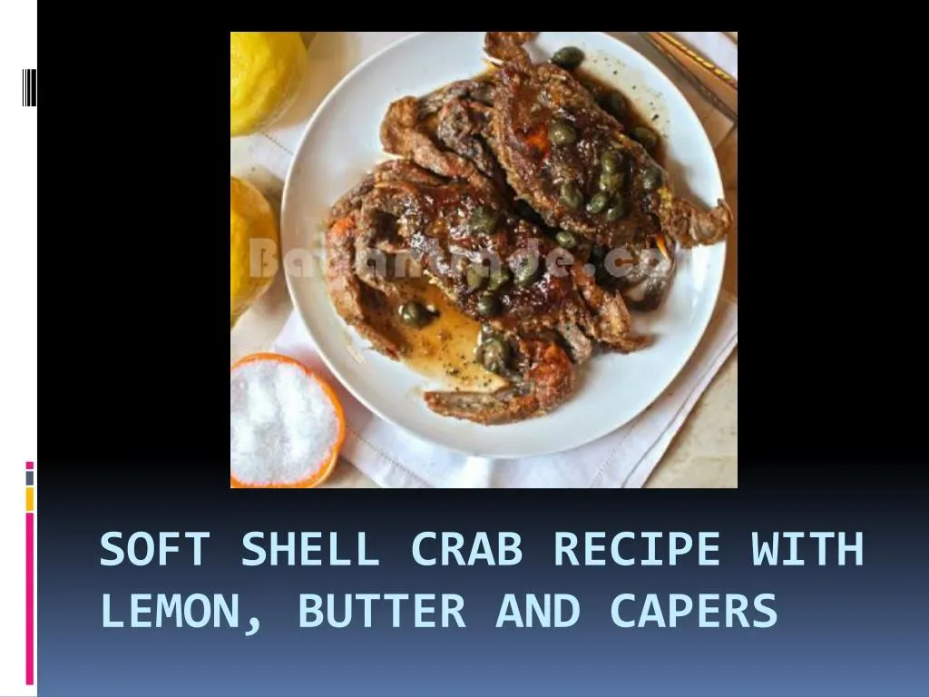 soft shell crab recipe with lemon butter and capers