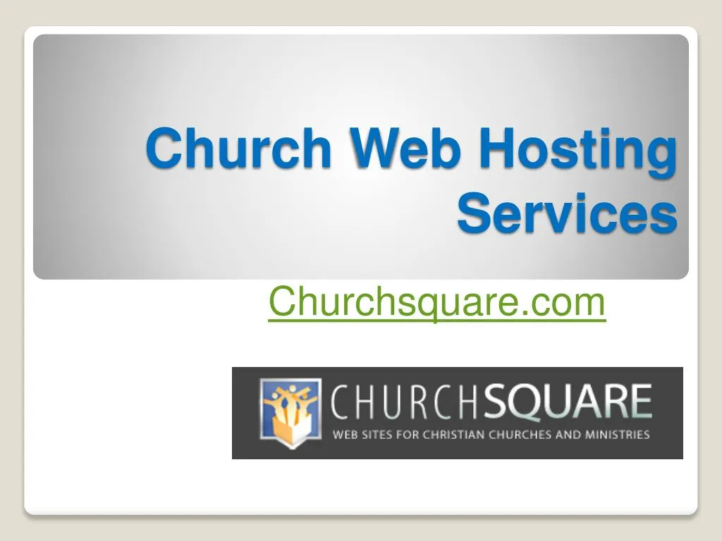 church web hosting services